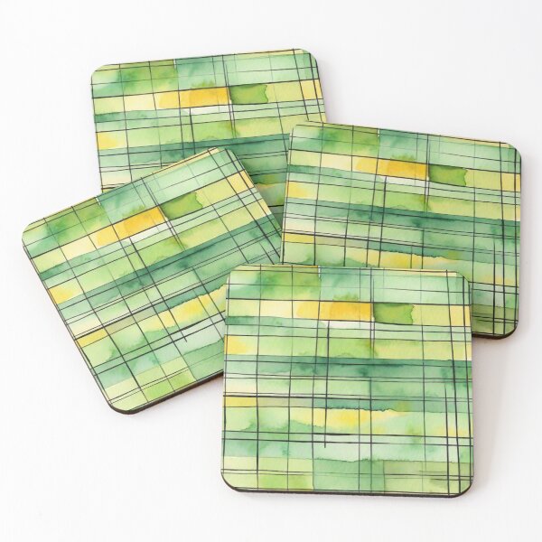 Item preview, green yellow designed and sold by MoxisWatercolor.