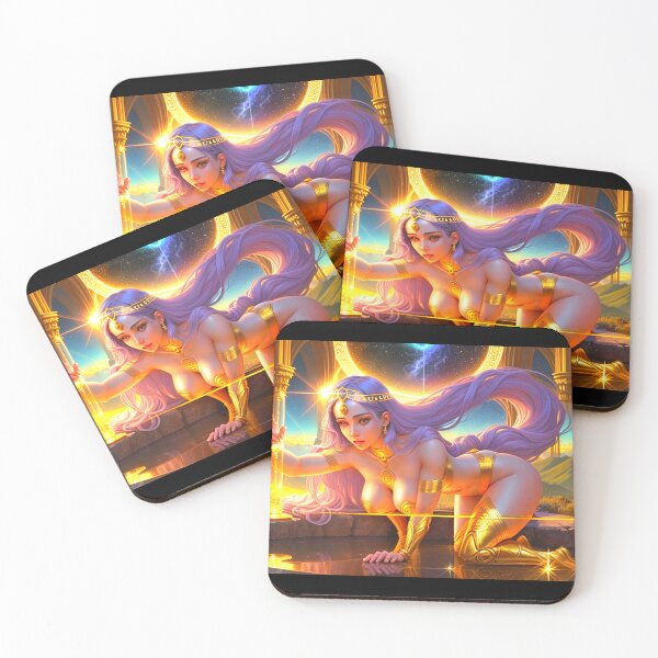 Item preview, GOD IS A WOMAN#3~Cosmic Sexy Goddess art~college greek fraternity sorority house party decor designed and sold by Spinning Plates 360.