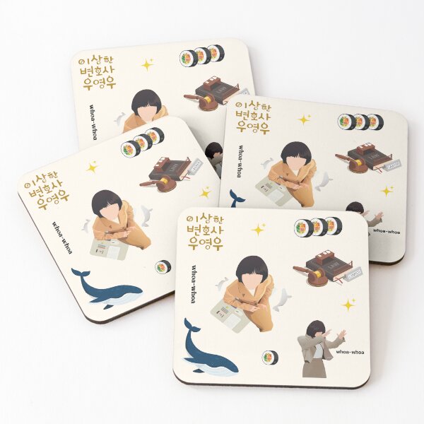 Item preview, extraordinary attorney woo *choose medium sticker* designed and sold by nelkrshop.