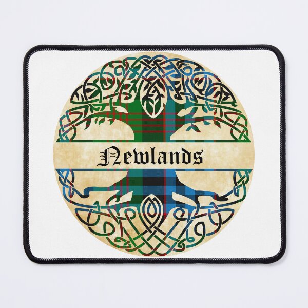 Item preview, Newlands Tree of Life Clan Scottish Surname tartan designed and sold by BagTown Clans.