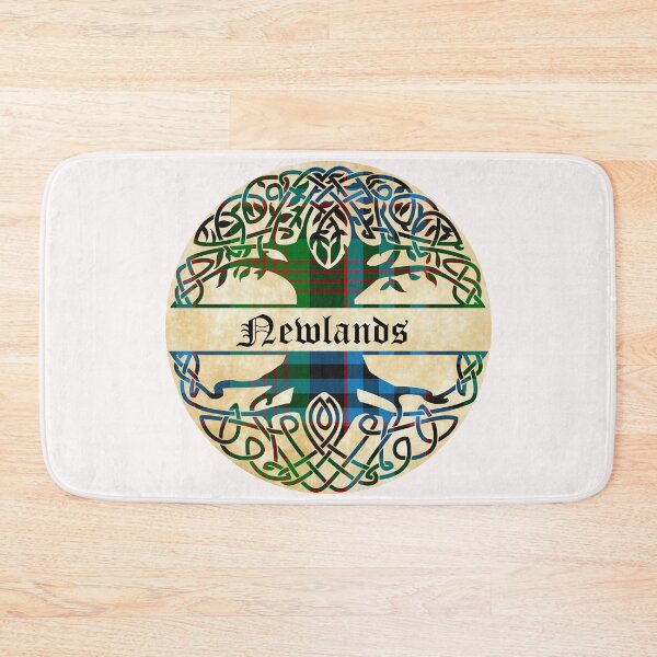 Item preview, Newlands Tree of Life Clan Scottish Surname tartan designed and sold by BagTown Clans.