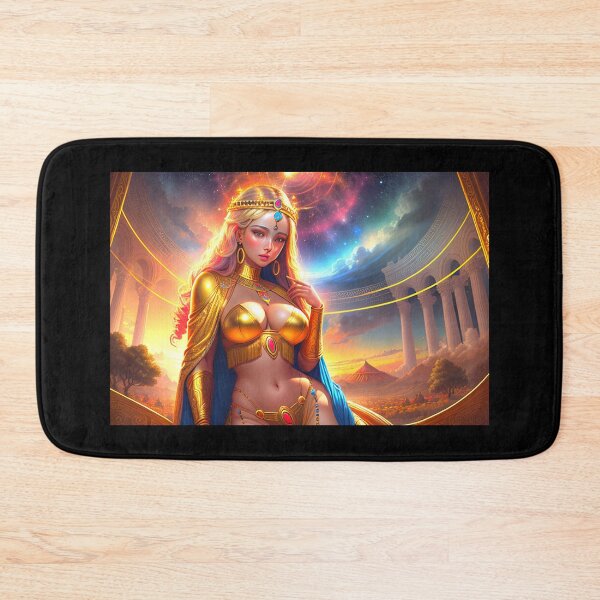 Item preview, GOD IS A WOMAN#5~Cosmic Sexy Goddess art~college greek fraternity sorority house party decor designed and sold by Spinning Plates 360.