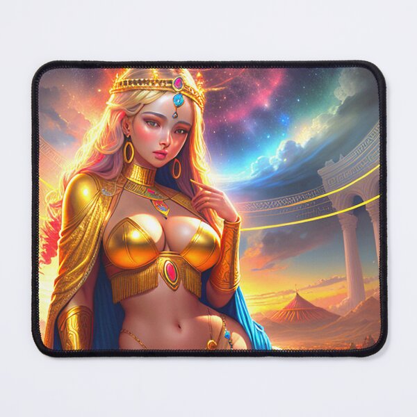 Item preview, GOD IS A WOMAN#5~Cosmic Sexy Goddess art~college greek fraternity sorority house party decor designed and sold by Spinning Plates 360.
