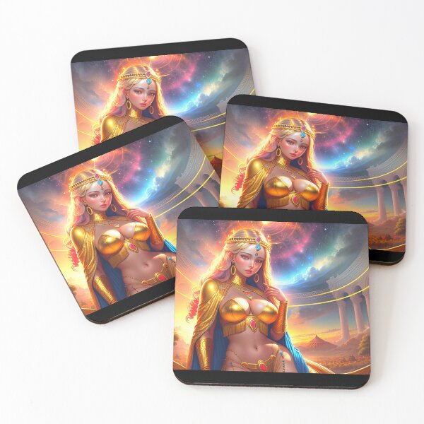 Item preview, GOD IS A WOMAN#5~Cosmic Sexy Goddess art~college greek fraternity sorority house party decor designed and sold by Spinning Plates 360.