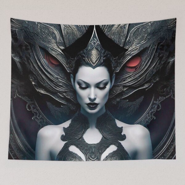 Artikelvorschau, Geisterkönigin der Drachen - Fantasy-Kunst entworfen und verkauft von Delerat7.