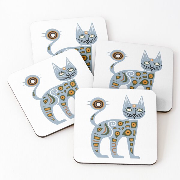 Item preview, Doodle Cat in Haida style designed and sold by NBazilenco.