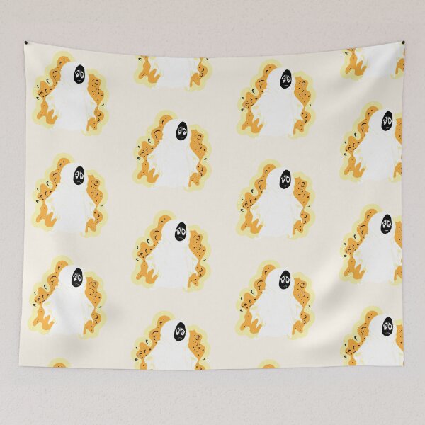 Item preview, ghost with wings /digital artwork designed and sold by FORPOTATOPARTY.