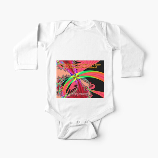 My Dreams And Desires Long Sleeve Baby One-Piece