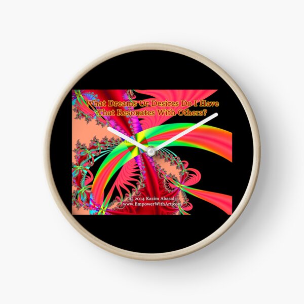 My Dreams And Desires Clock