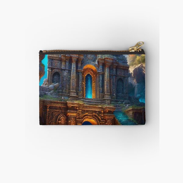 Artikelvorschau, Tempelruinen - Fantasy-Kunst entworfen und verkauft von Delerat7.