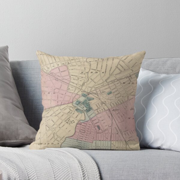 Item preview, Vintage Map of Elizabeth New Jersey (1872) designed and sold by BravuraMedia.