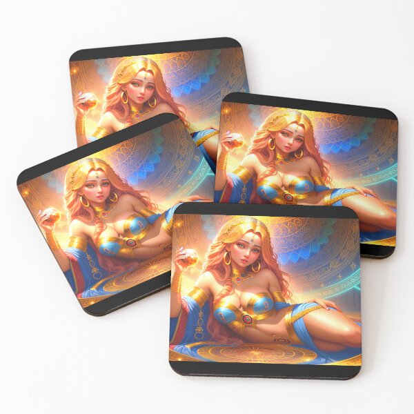 Item preview, GOD IS A WOMAN#6~Cosmic Sexy Goddess art~college greek fraternity sorority house party decor designed and sold by Spinning Plates 360.