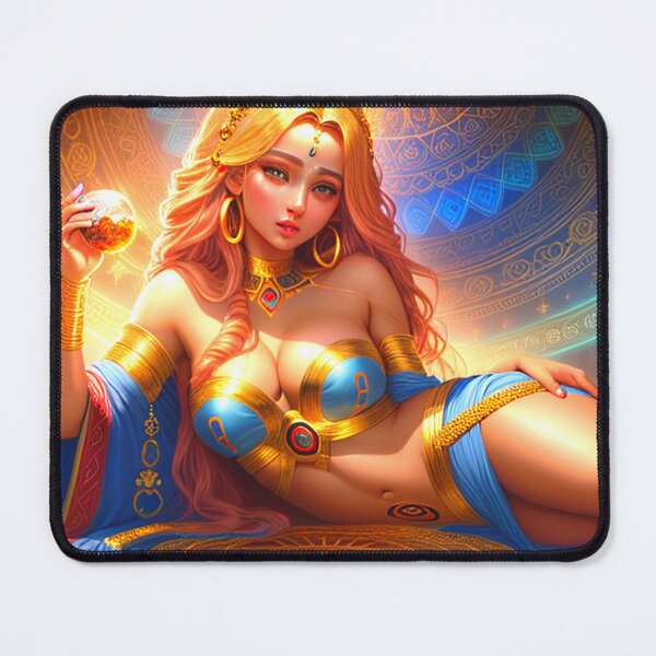 Item preview, GOD IS A WOMAN#6~Cosmic Sexy Goddess art~college greek fraternity sorority house party decor designed and sold by Spinning Plates 360.