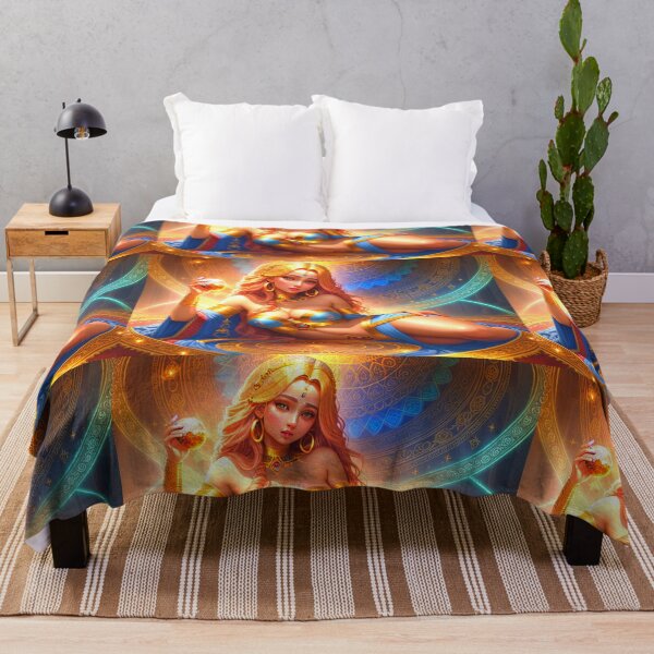 Item preview, GOD IS A WOMAN#6~Cosmic Sexy Goddess art~college greek fraternity sorority house party decor designed and sold by Spinning Plates 360.