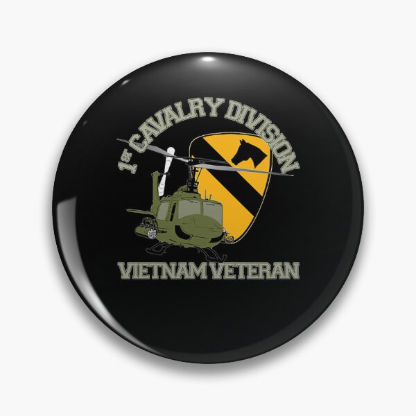 Item preview, 1st Cavalry Division Vietnam Veteran UH1 Gunship Veteran Day  (1) designed and sold by defabiosofxs.
