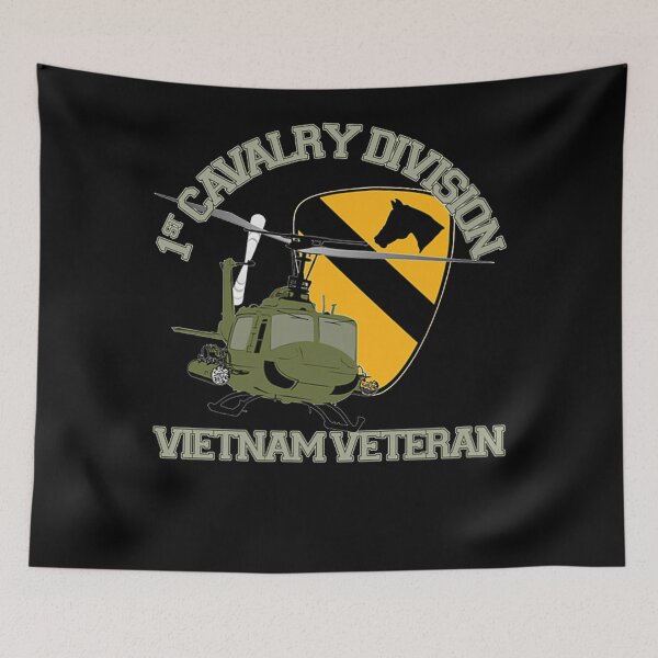 Item preview, 1st Cavalry Division Vietnam Veteran UH1 Gunship Veteran Day  (1) designed and sold by defabiosofxs.