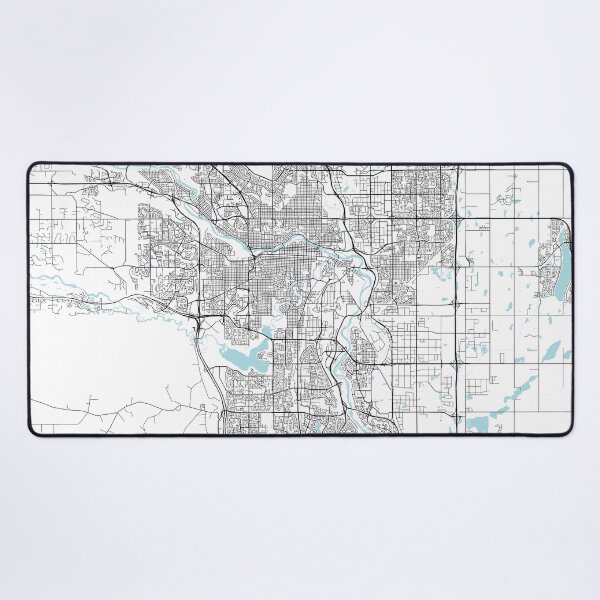 Item preview, Calgary City Map of Alberta, Canada - Circle designed and sold by deMAP.