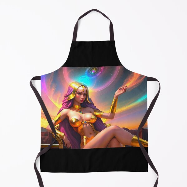 Item preview, GOD IS A WOMAN#7~Cosmic Sexy Goddess art~college greek fraternity sorority house party decor designed and sold by Spinning Plates 360.
