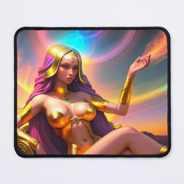 Item preview, GOD IS A WOMAN#7~Cosmic Sexy Goddess art~college greek fraternity sorority house party decor designed and sold by Spinning Plates 360.