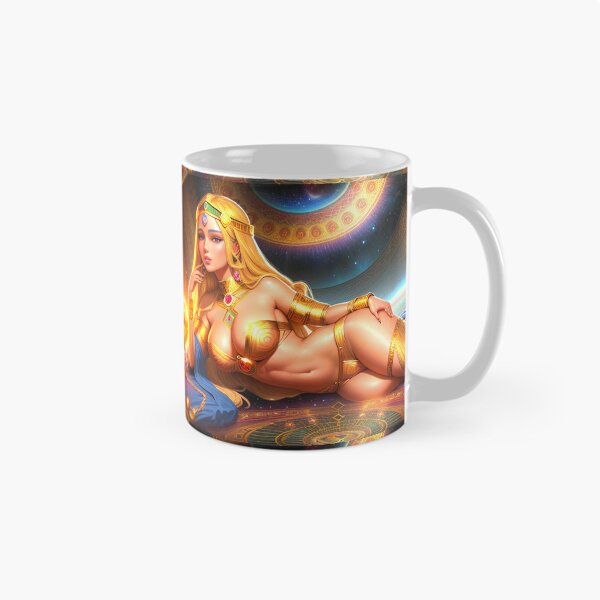 Item preview, GOD IS A WOMAN#8~Cosmic Sexy Goddess art~college greek fraternity sorority house party decor designed and sold by Spinning Plates 360.