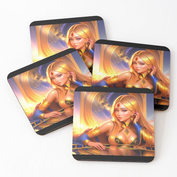 Item preview, GOD IS A WOMAN#9~Cosmic Sexy Goddess art~college greek fraternity sorority house party decor designed and sold by Spinning Plates 360.