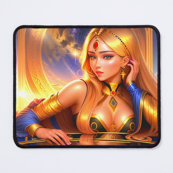 Item preview, GOD IS A WOMAN#9~Cosmic Sexy Goddess art~college greek fraternity sorority house party decor designed and sold by Spinning Plates 360.