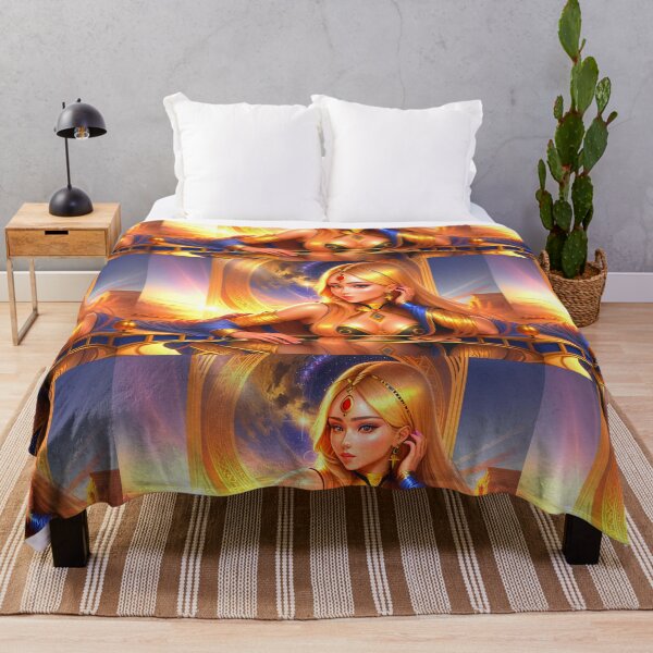 Item preview, GOD IS A WOMAN#9~Cosmic Sexy Goddess art~college greek fraternity sorority house party decor designed and sold by Spinning Plates 360.