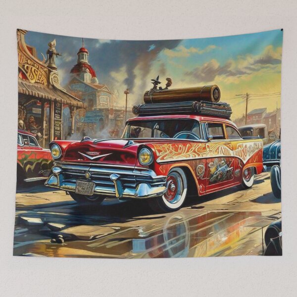 Item preview, Madtown USA / Red Hots - Car Concept Art designed and sold by Delerat7.