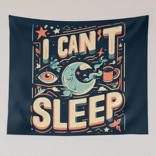 Item preview, I Can't Sleep designed and sold by Rectoryprint.