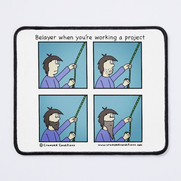 Item preview, Belayer when you’re working a project designed and sold by Cramped Conditions.