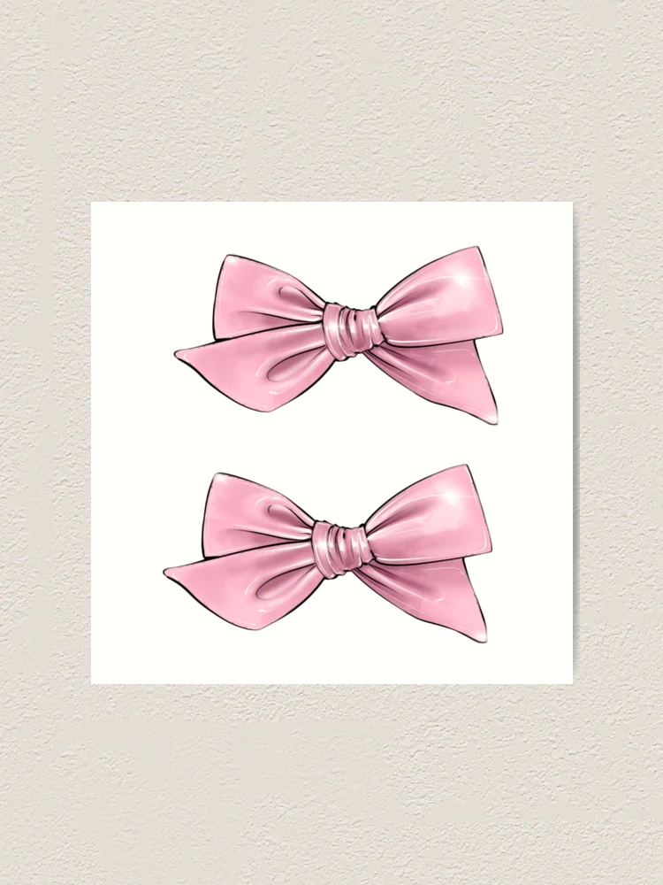 Coquette Ribbon Bow Pink - Inspire Uplift