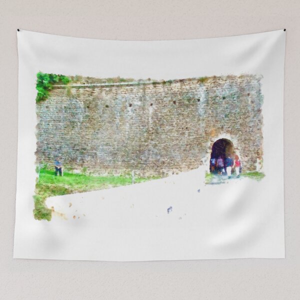 Item preview, Tourists Enter The Door Of The Walls designed and sold by Giuseppe Cocco.