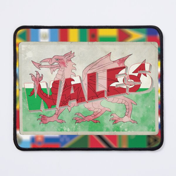Item preview, Wales vintage style retro souvenir designed and sold by DeveloperProp0.