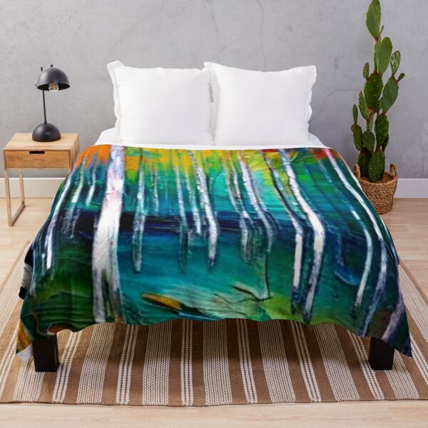 Item preview, Birch Forest at sunset designed and sold by George Hutton Hunter.