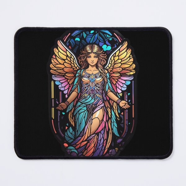 Item preview, Stained Glass Angel Pattern designed and sold by Desfix.