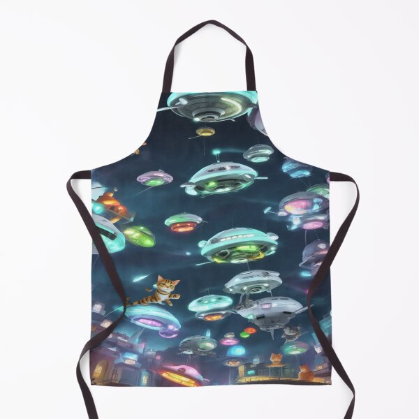 Item preview, Cat Ufo Selfie, Cat Selfie With Flying Saucer Funny Cat designed and sold by Mayalogo.