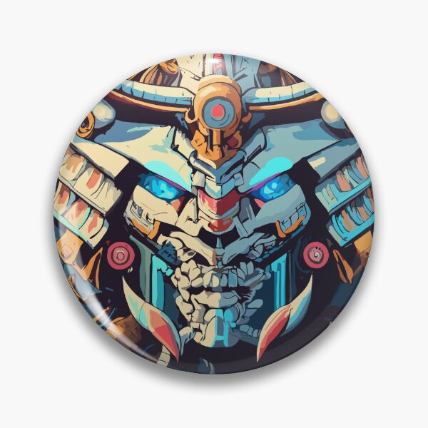 Item preview, Mecha Oni Samurai Mask designed and sold by MechaRon.