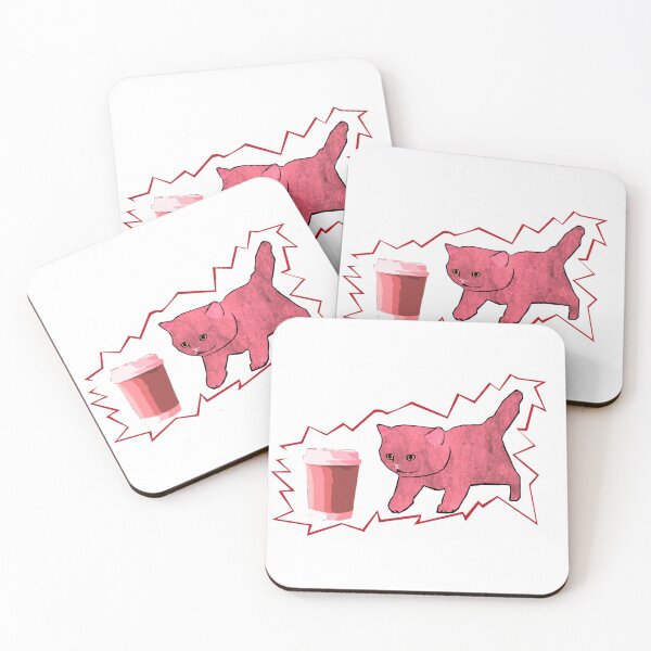Item preview, Cat And Coffee designed and sold by kinpirks.