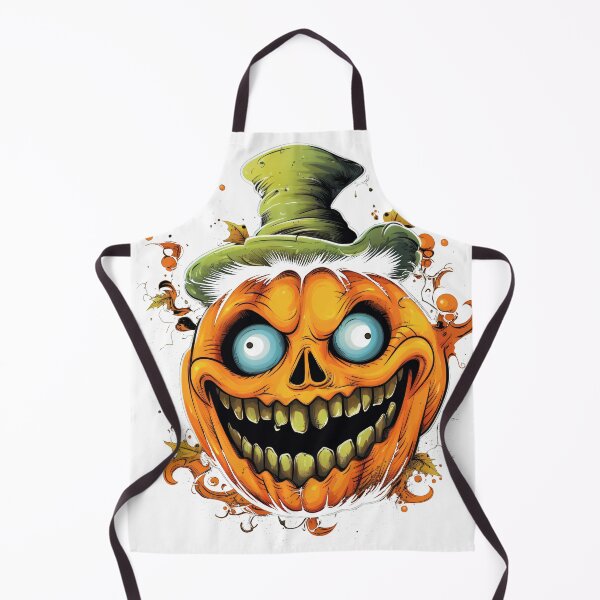 Item preview, Smiling Scary Halloween Pumpkin classic-tee t-shirt designed and sold by Quarkari.