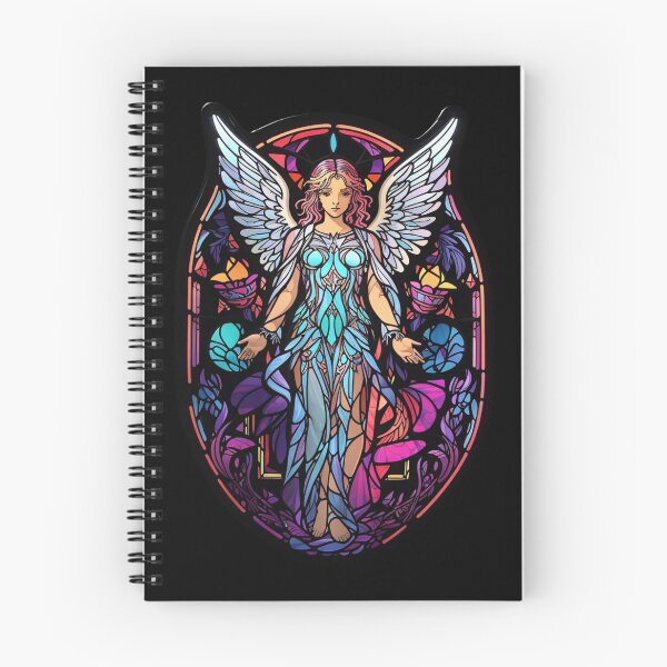 Aperçu de l'œuvre Motif d'ange en vitrail créée et vendue par Desfix.