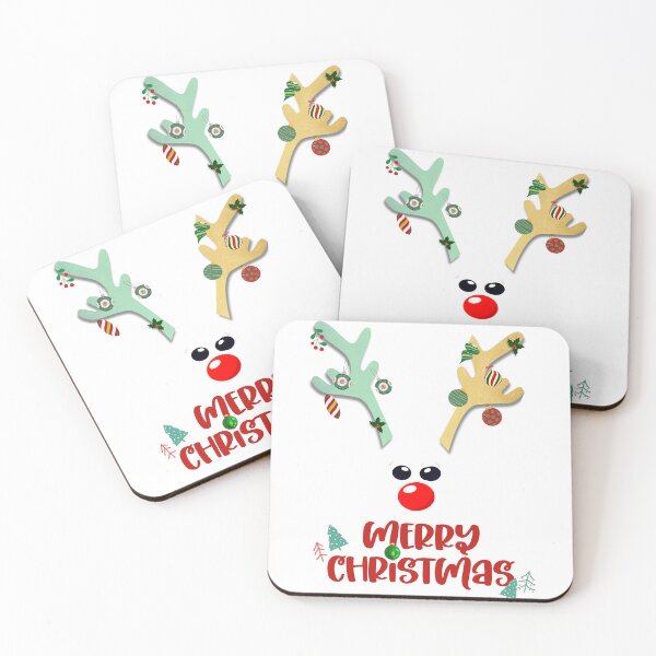 Item preview, Reindeer Merry Christmas designed and sold by TheChibuGroup.