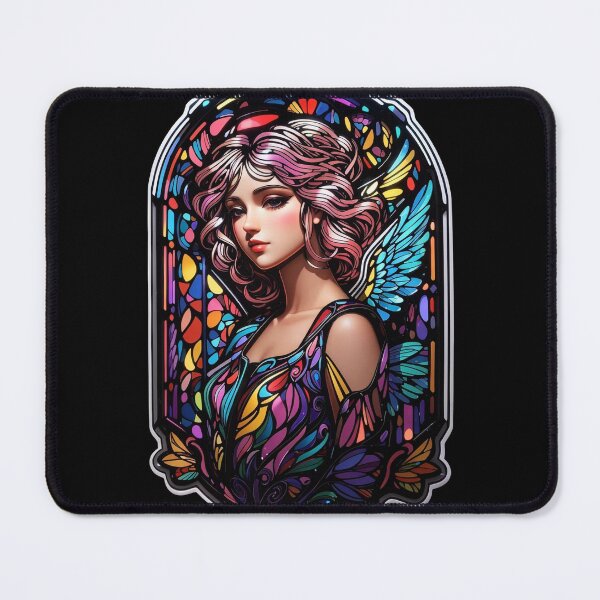 Item preview, Stained Glass Angel Pattern designed and sold by Desfix.