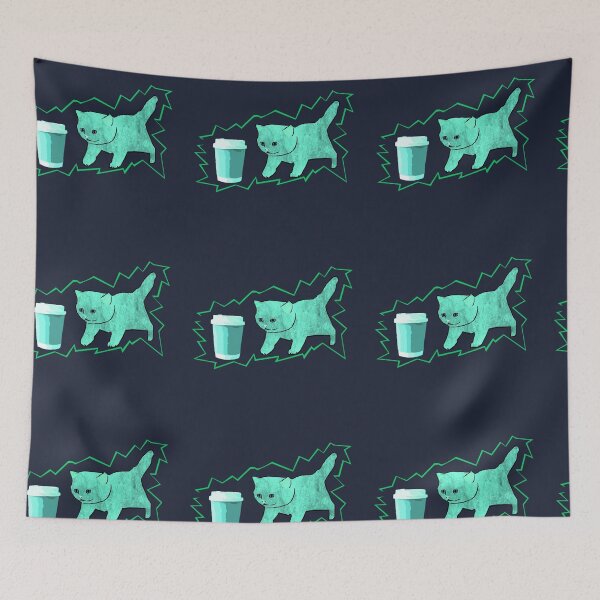 Item preview, Cat And Coffee designed and sold by kinpirks.