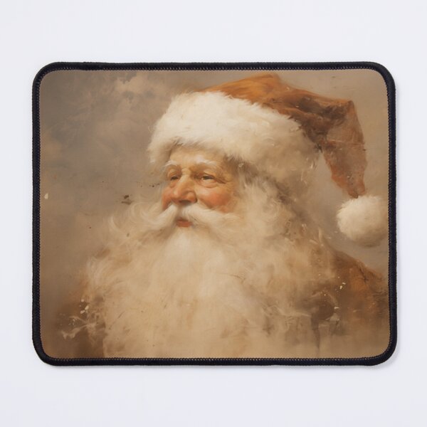 Item preview, Vintage Christmas Santa Painting designed and sold by ptlsprntsdsgn.