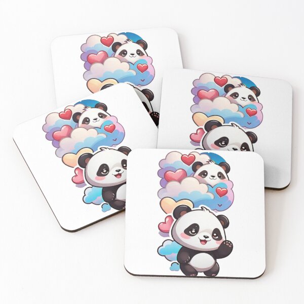 Item preview, panda in Valentine's Day style designed and sold by Karaz's Animal Kingdom.