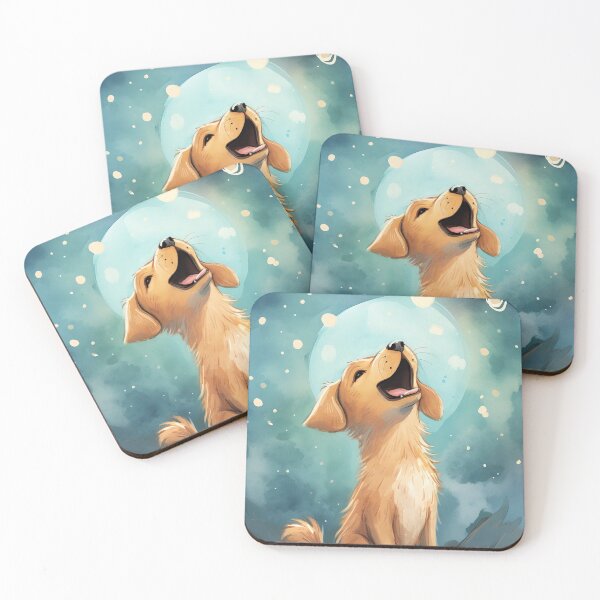 Item preview, Cute dog singing designed and sold by cute-animals99.