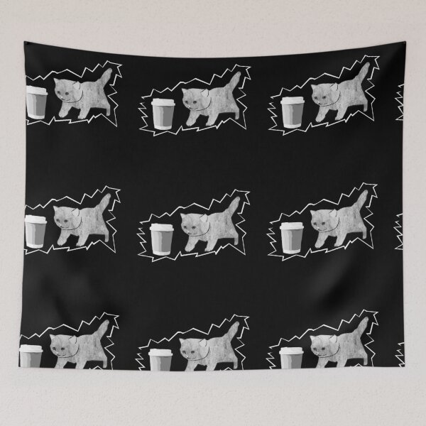Item preview, Cat And Coffee designed and sold by kinpirks.