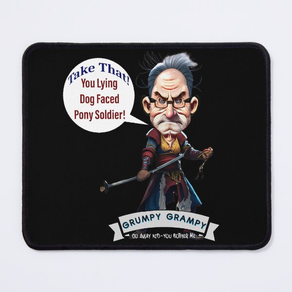 Item preview, Grumpy Grampy Martial Arts designed and sold by Mark Mentzer.