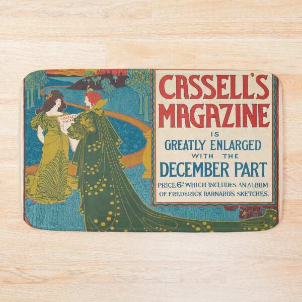 Item preview, Louis Rhead, Cassell's Magazine, December designed and sold by NouveauEra.
