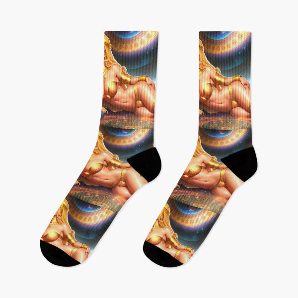 Item preview, GOD IS A WOMAN#8~Cosmic Sexy Goddess art~college greek fraternity sorority house party decor designed and sold by Spinning Plates 360.